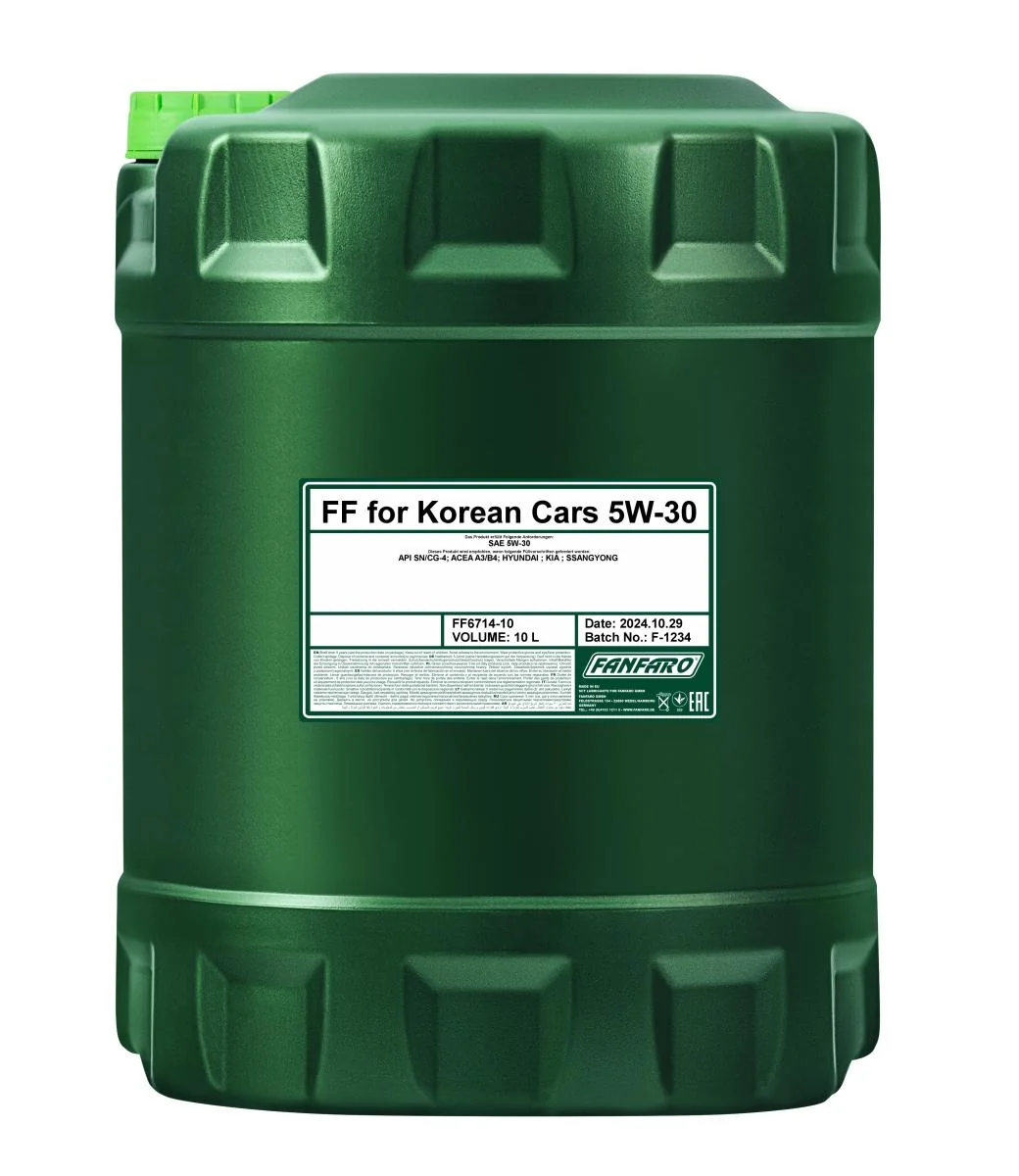 FANFARO - FF671410 - For Korean Cars 5W-30 10L