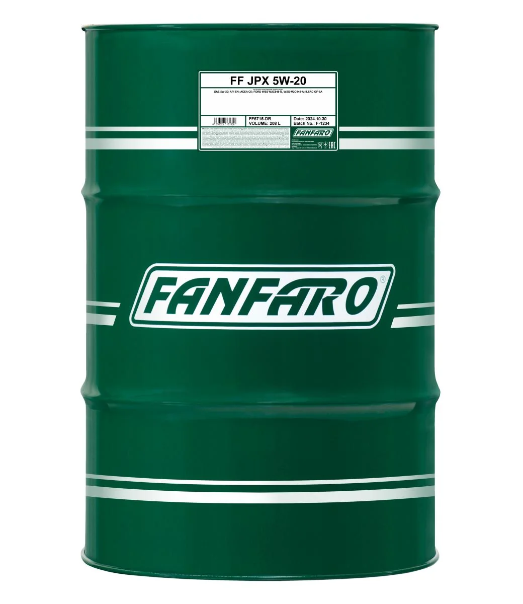FANFARO - FF6715DR - JPX 5W-20 208L