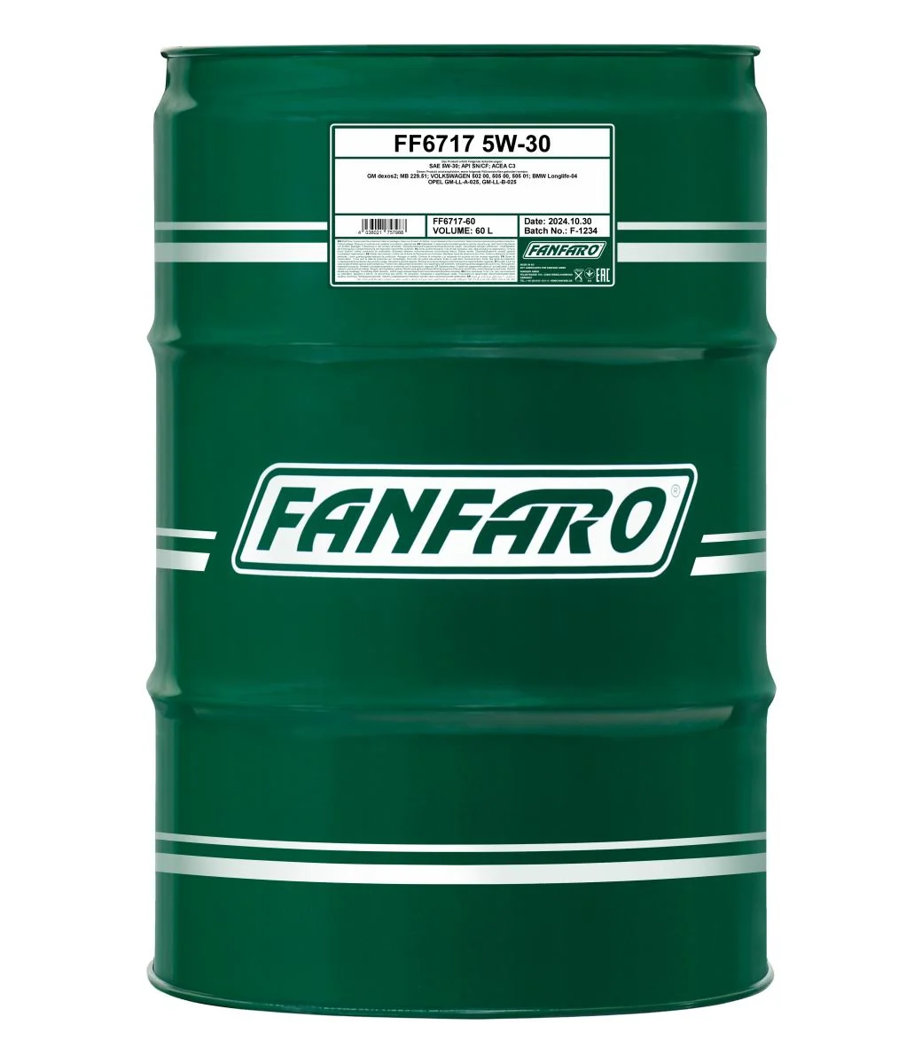 FANFARO - FF671760 - For Chevrolet Opel 5W-30 60L