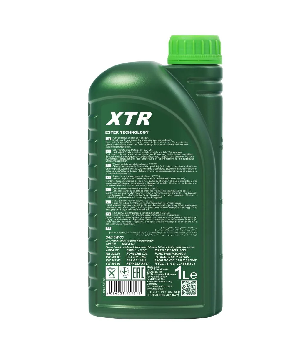 FANFARO - FF67261 - XTR 0W-30 1L