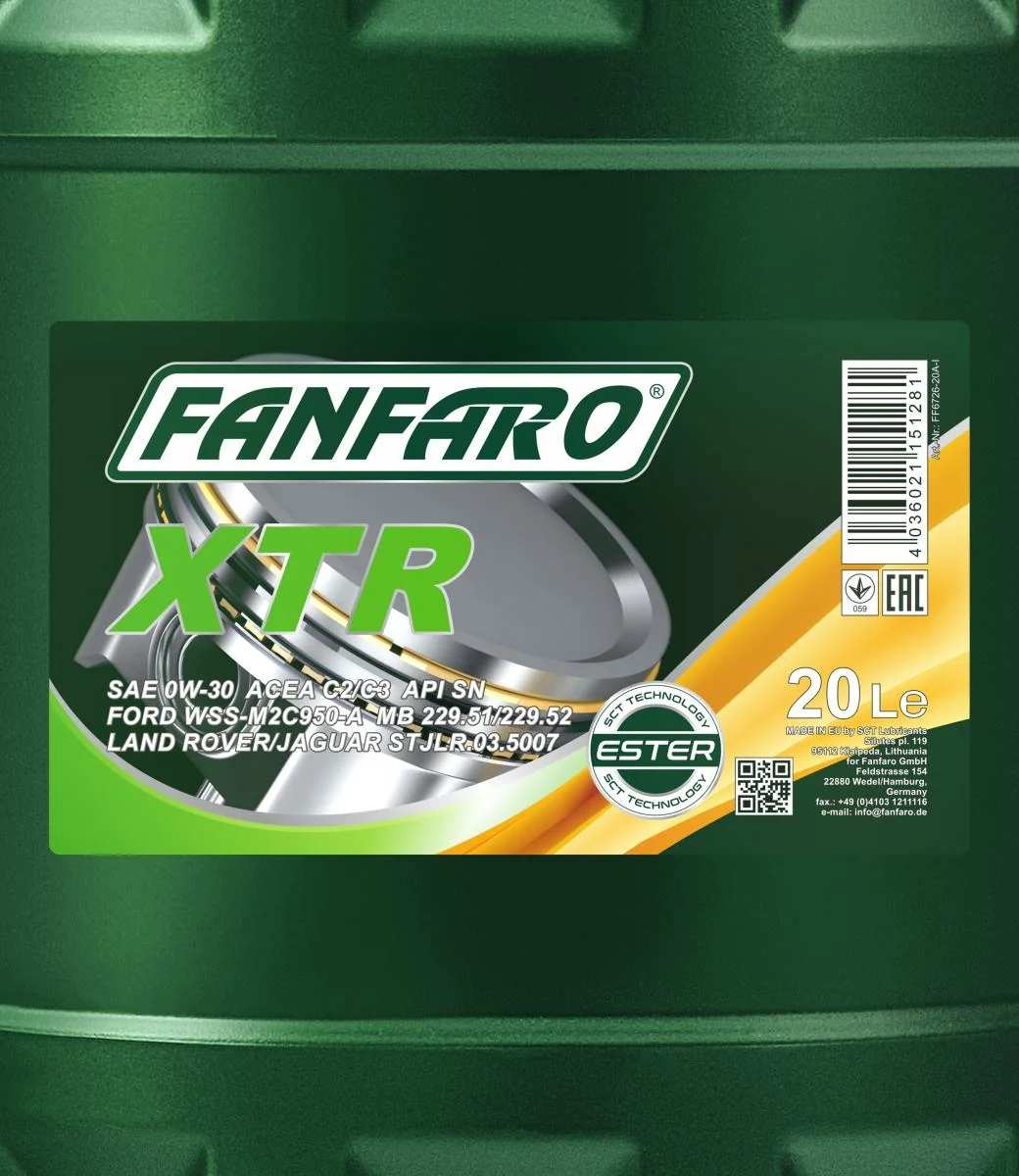 FANFARO - FF672620 - XTR 0W-30 20L
