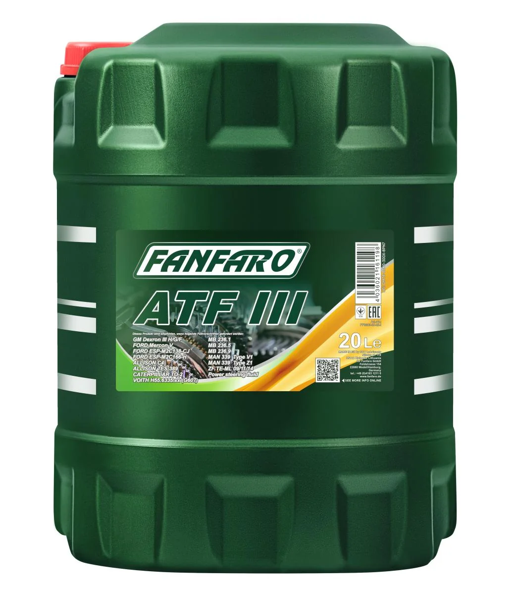 FANFARO - FF860320 - ATF III 20L
