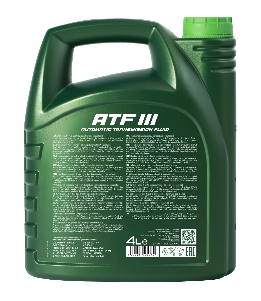 FANFARO - FF86034 - ATF III 4L