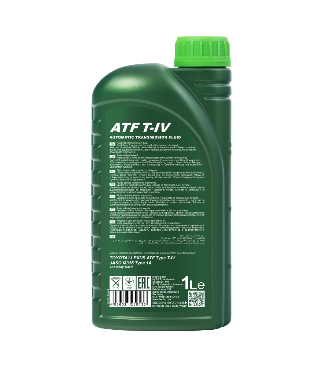 FANFARO - FF86101 - ATF T-IV 1L