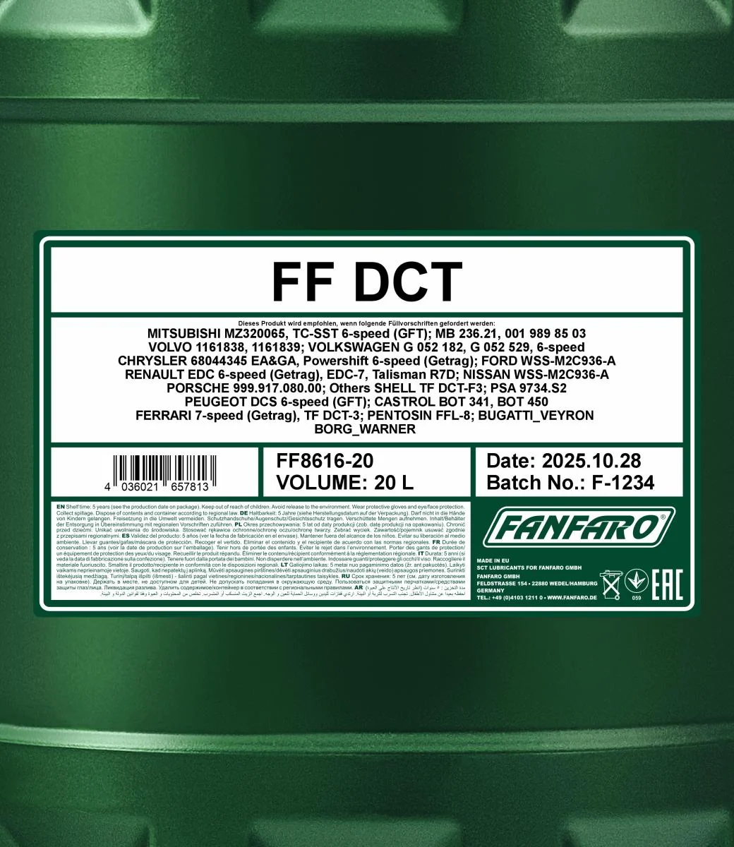FANFARO - FF861620 - DCT 20L