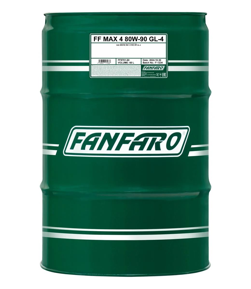 FANFARO - FF870160 - MAX 4 80W-90 GL-4 60L