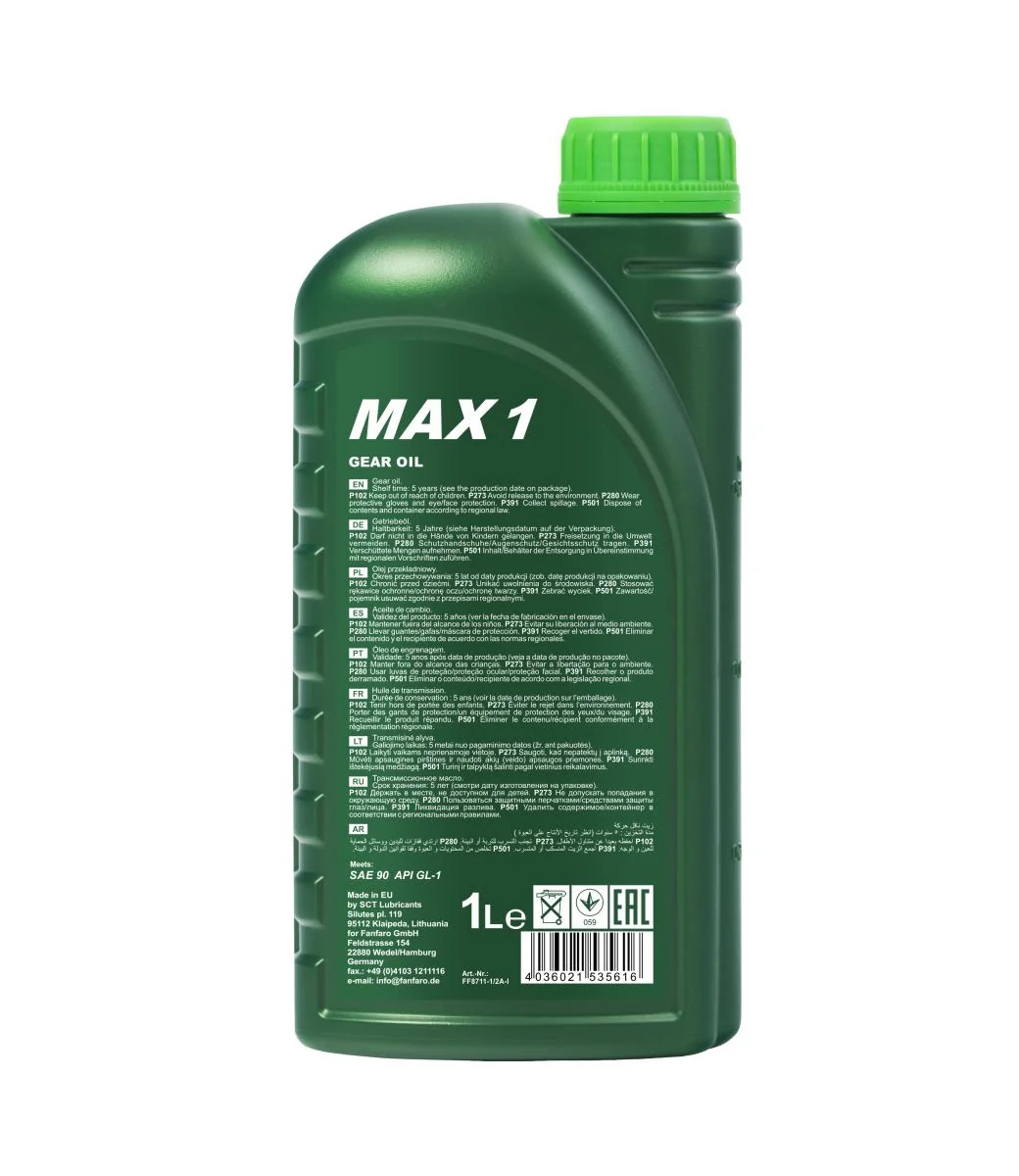 FANFARO - FF87111 - MAX 1 SAE 90 GL-1 1L