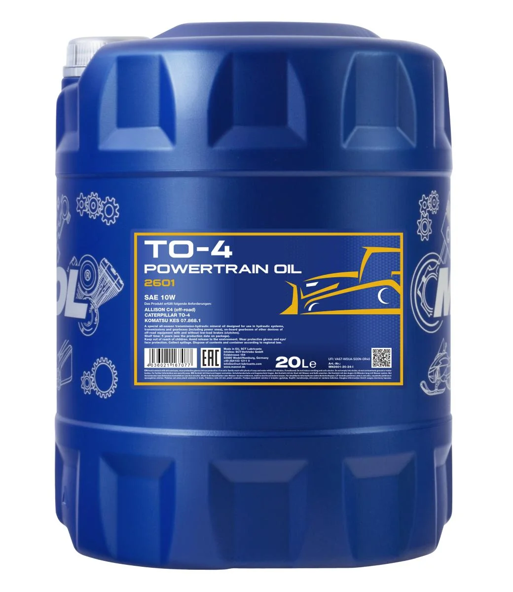 MANNOL® - MN260120 - TO-4 Powertrain Oil SAE 10W 20L