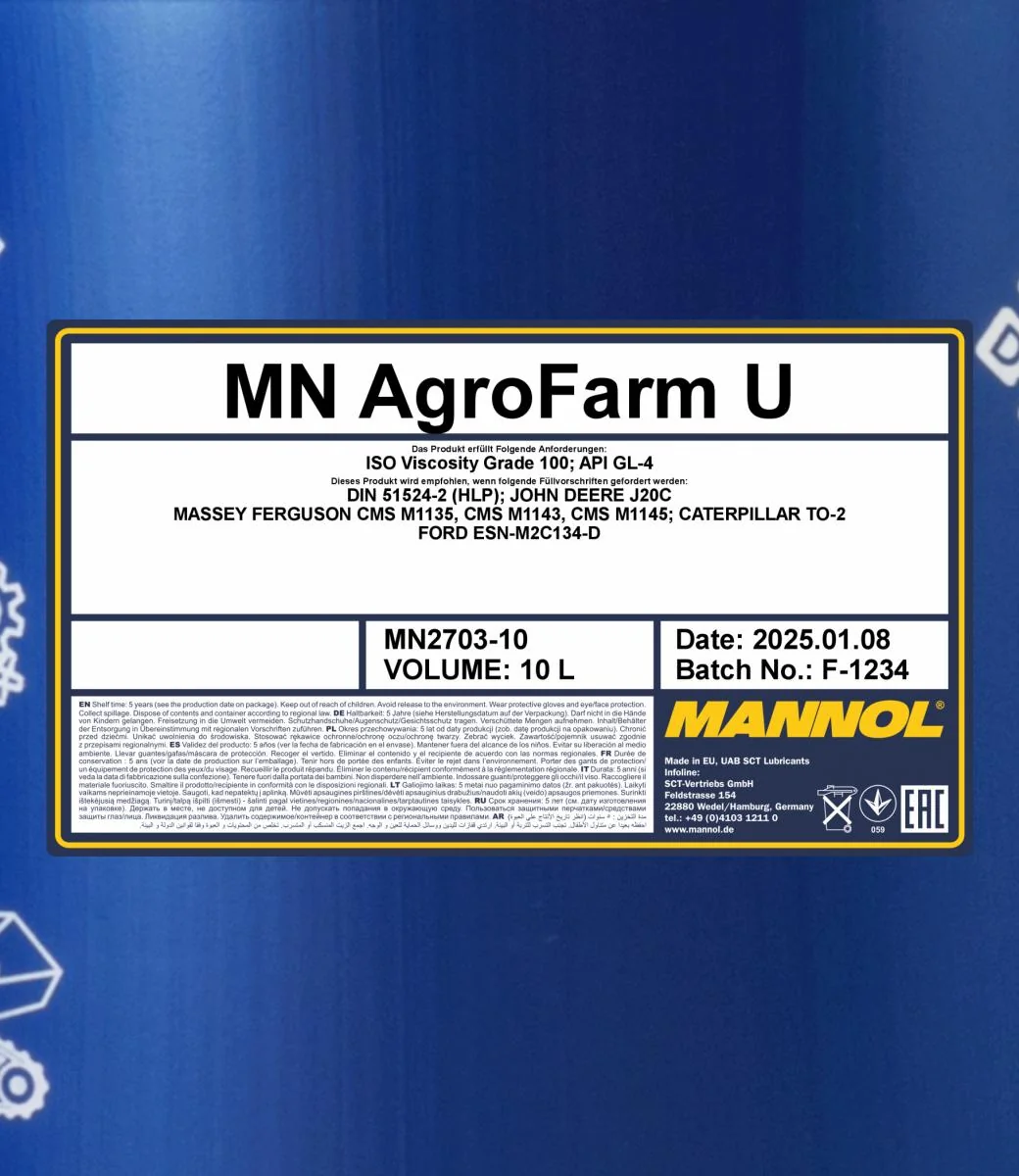 MANNOL® - MN270310 - AgroFarm U 2703 10L