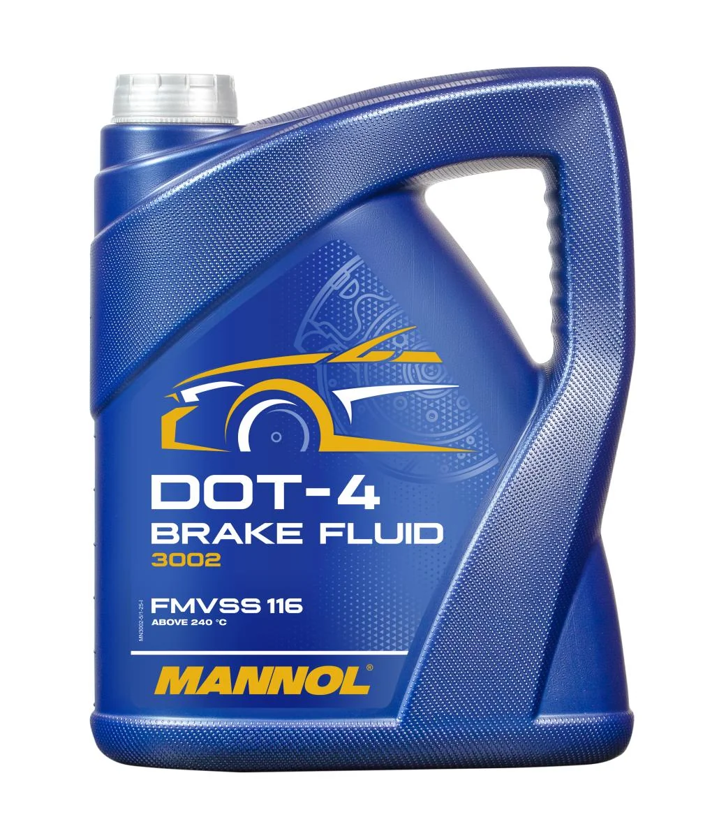 MANNOL® - MN30025 - Brake Fluid DOT-4 3002 5L