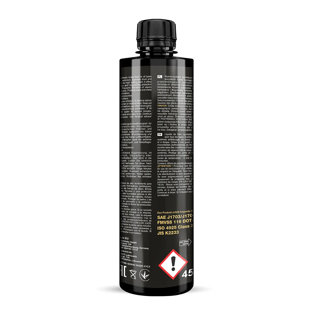 MANNOL® - MN3003045 - DOT-3 Brake Fluid 450ml
