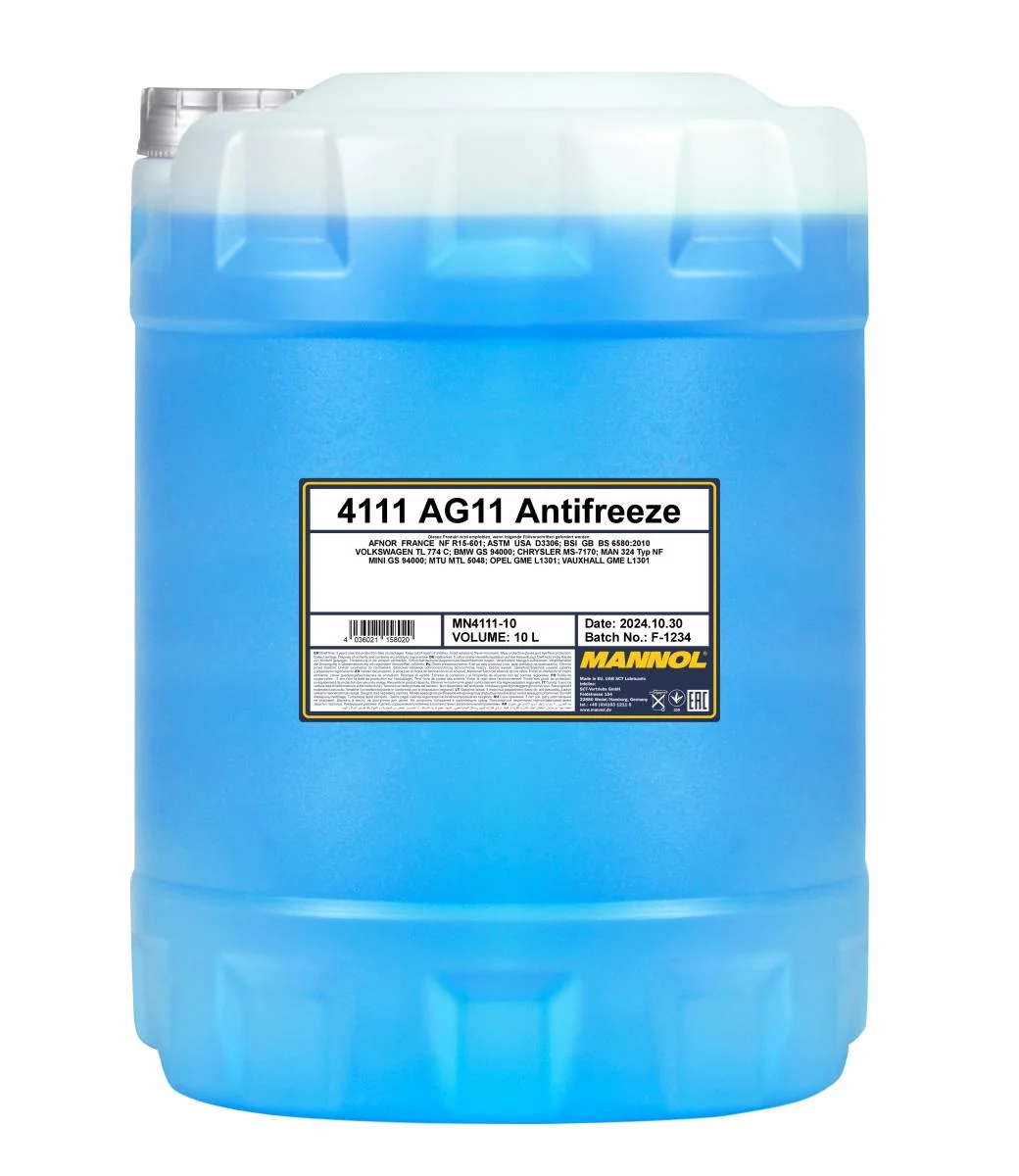 MANNOL® - MN411110 - Antifreeze AG11 Longterm 10L