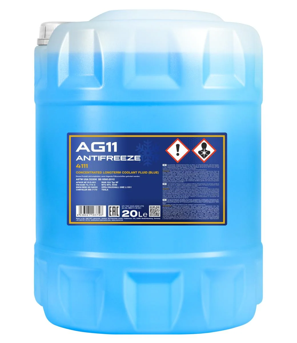 MANNOL® - MN411120 - Antifreeze AG11 Longterm 20L