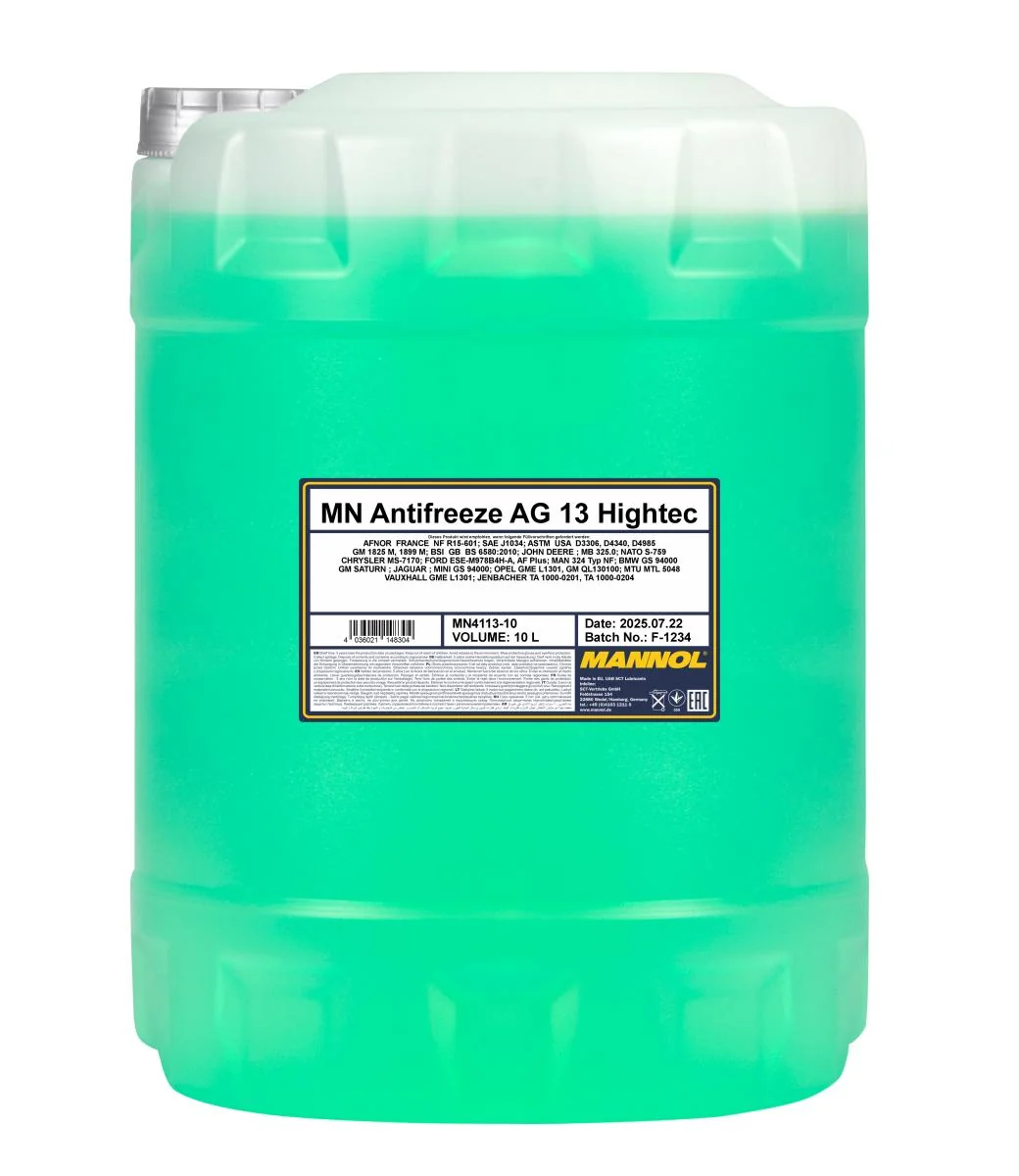 MANNOL® - MN411310 - Antifreeze AG13 Hightec 10L