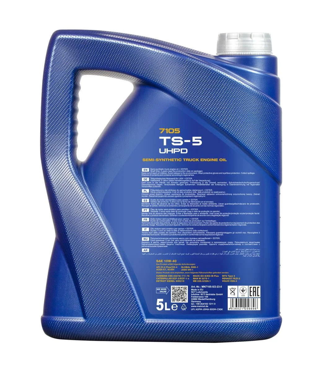 MANNOL® - MN71055 - TS-5 UHPD 10W-40 5L
