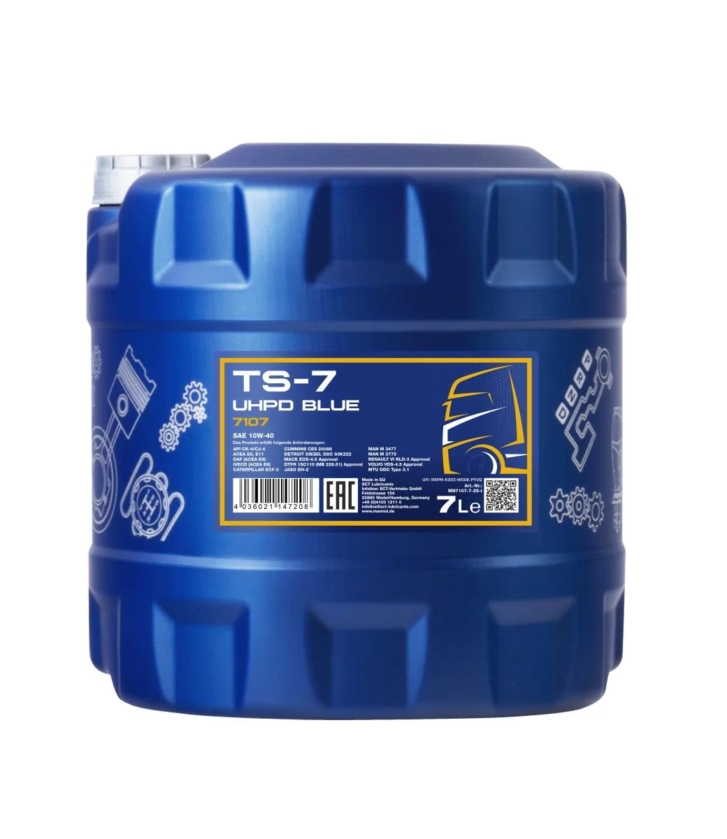 MANNOL® - MN71077 - TS-7 UHPD 10W-40 Blue 7L