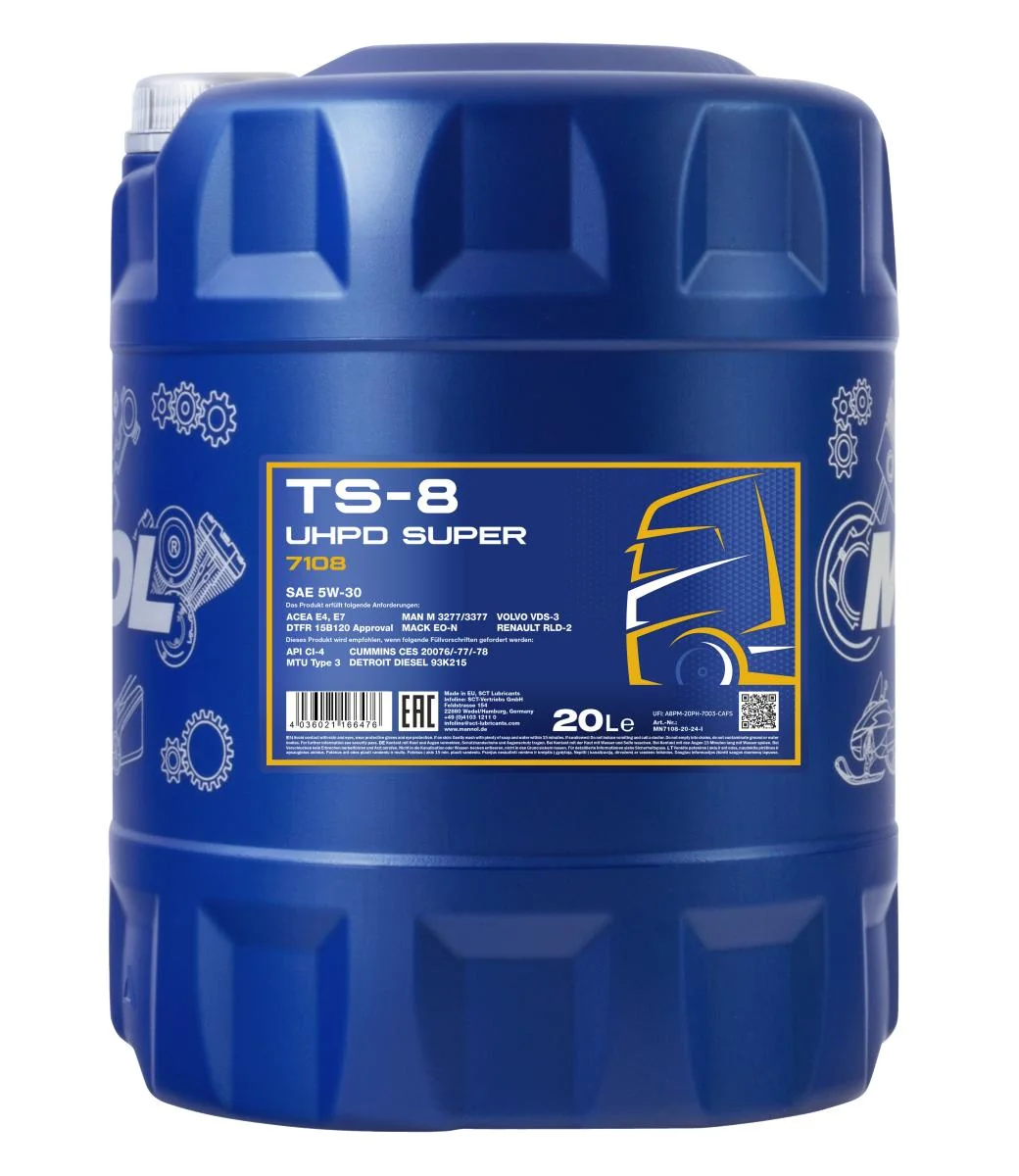 MANNOL® - MN710820 - TS-8 UHPD 5W-30 Super 20L