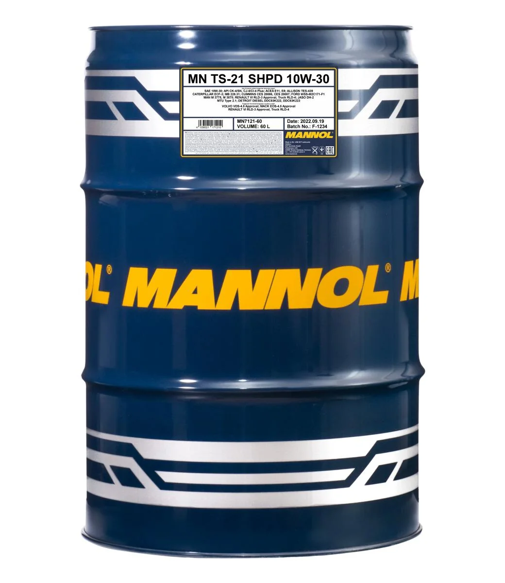 MANNOL® - MN712160 - TS-21 10W-30 SHPD 60L