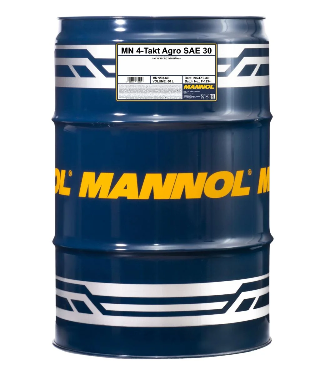 MANNOL® - MN720360 - 4-Stroke Agro SAE 30 60L