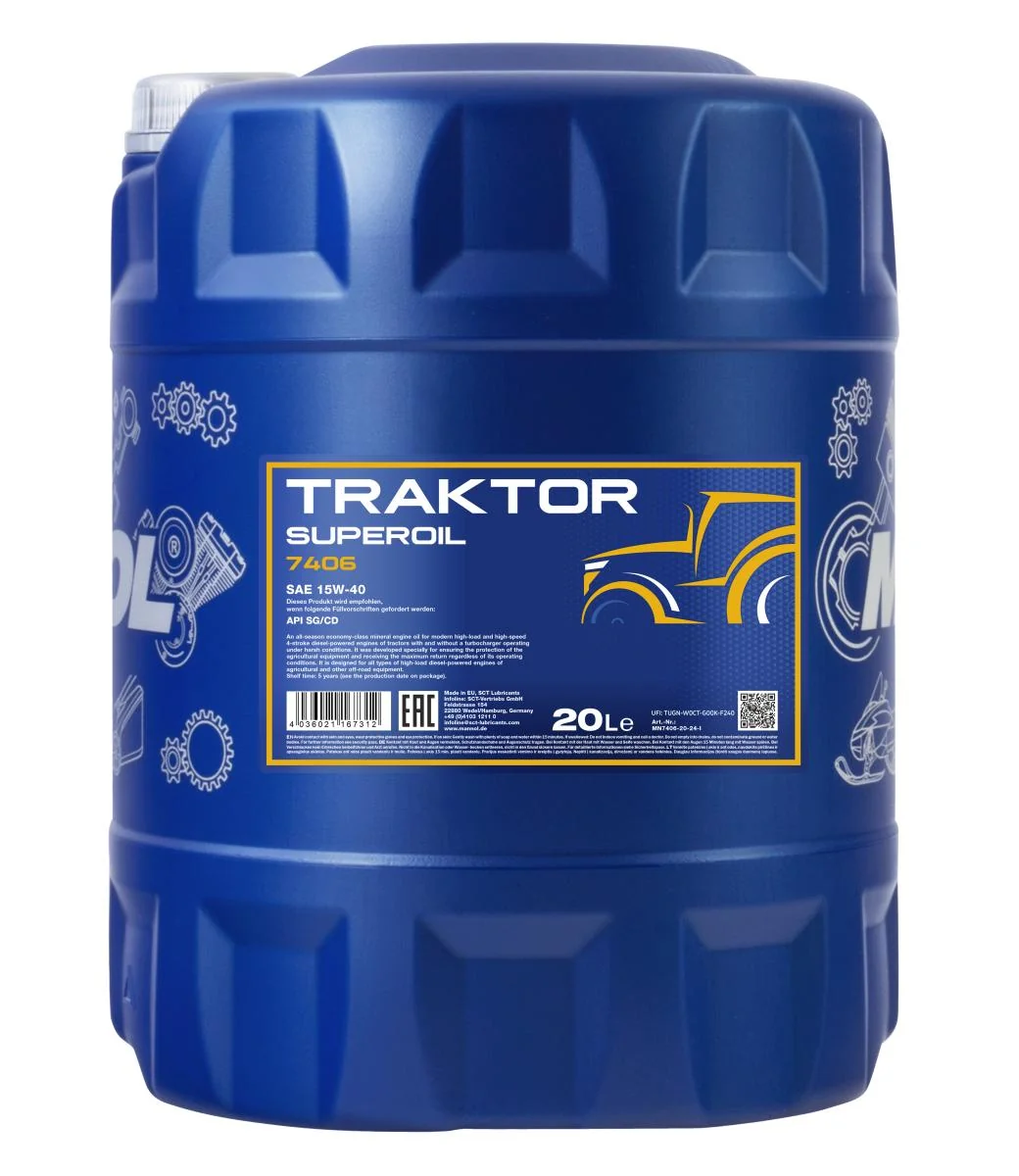 MANNOL® - MN740620 - Traktor Superoil 15W-40 20L