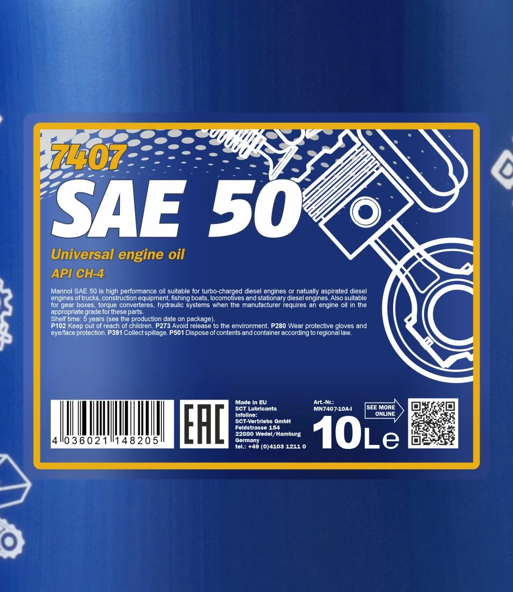 MANNOL® - MN740710 - SAE 50 10L