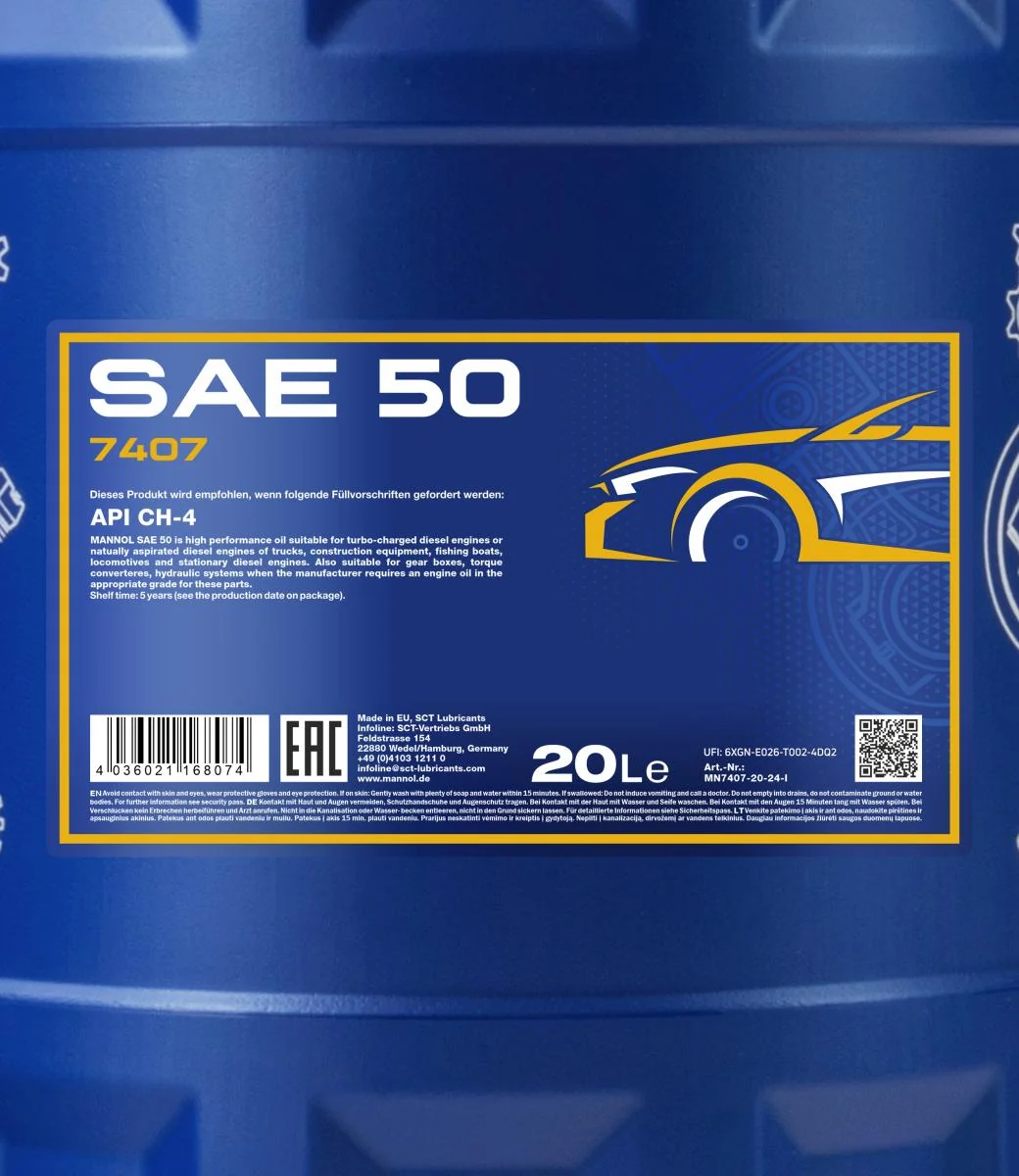 MANNOL® - MN740720 - SAE 50 20L