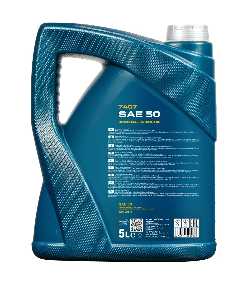MANNOL® - MN74075 - SAE 50 5L