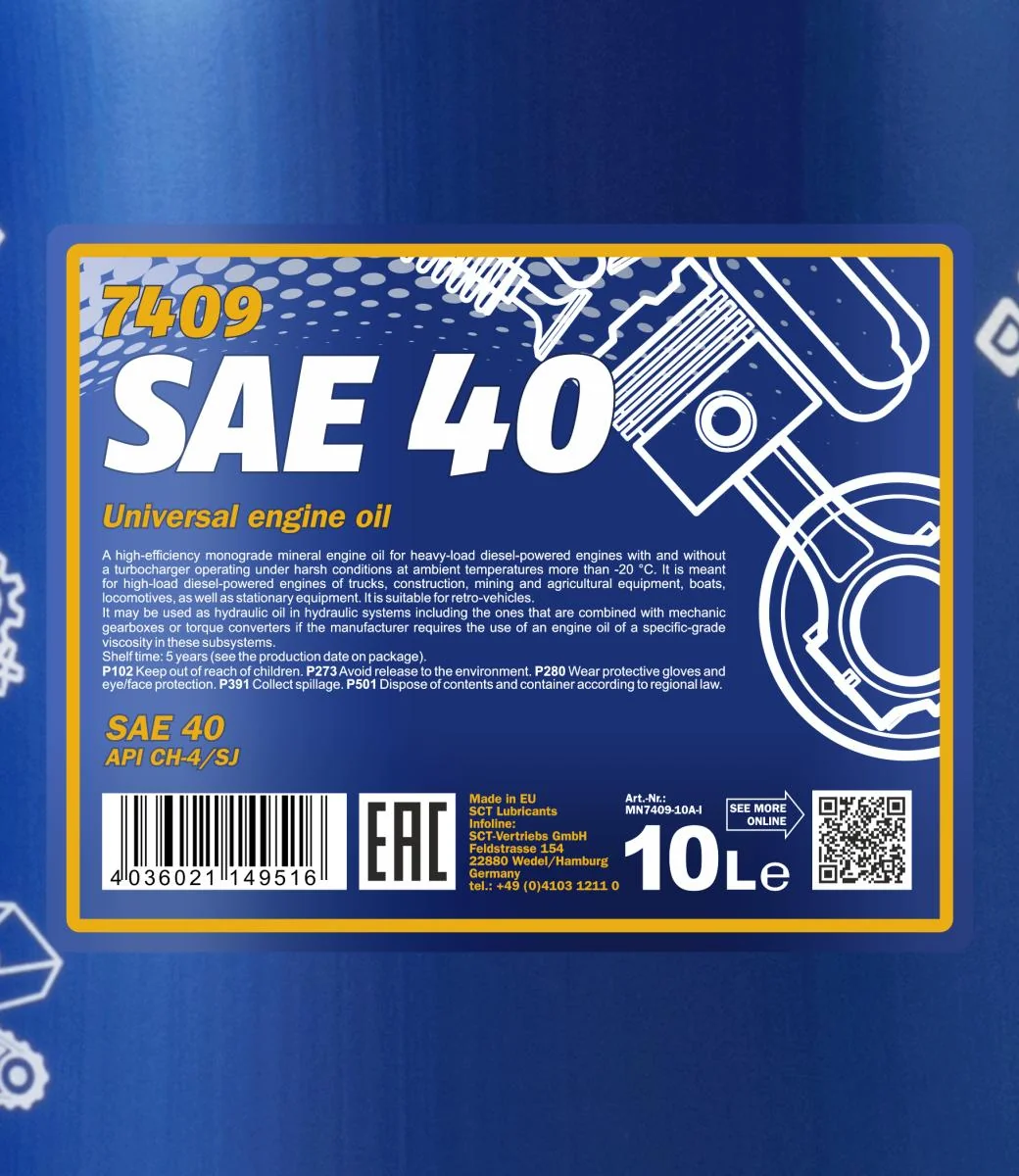 MANNOL® - MN740910 - SAE 40 10L