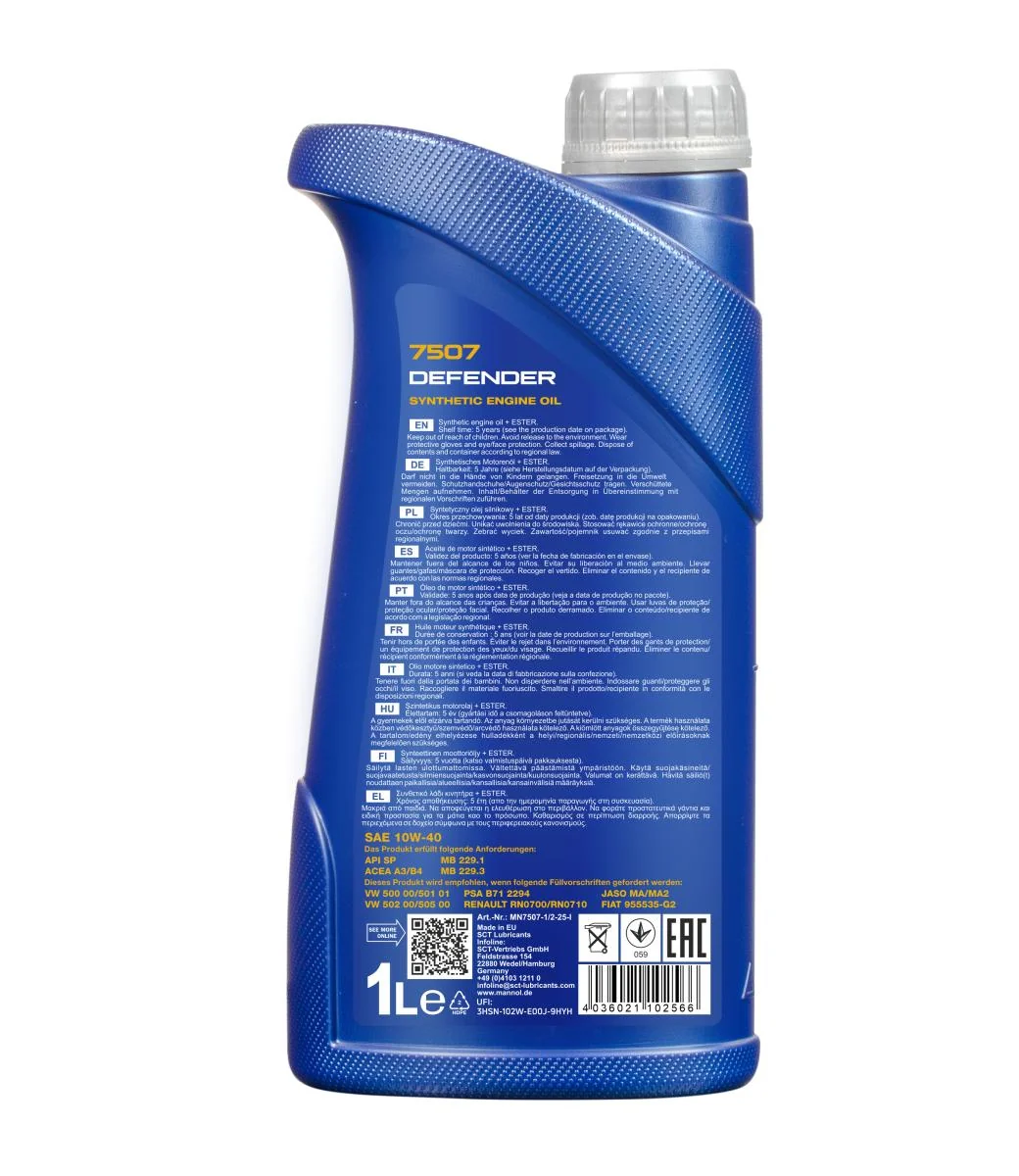 MANNOL® - MN75071 - Defender 10W-40 1L