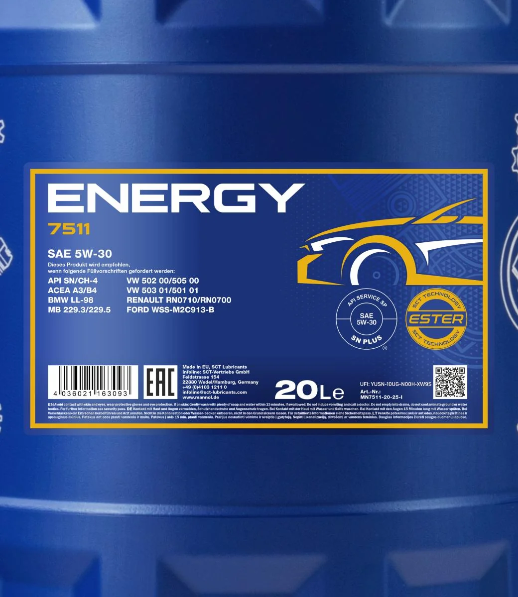 MANNOL® - MN751120 - Energy 5W-30 20L