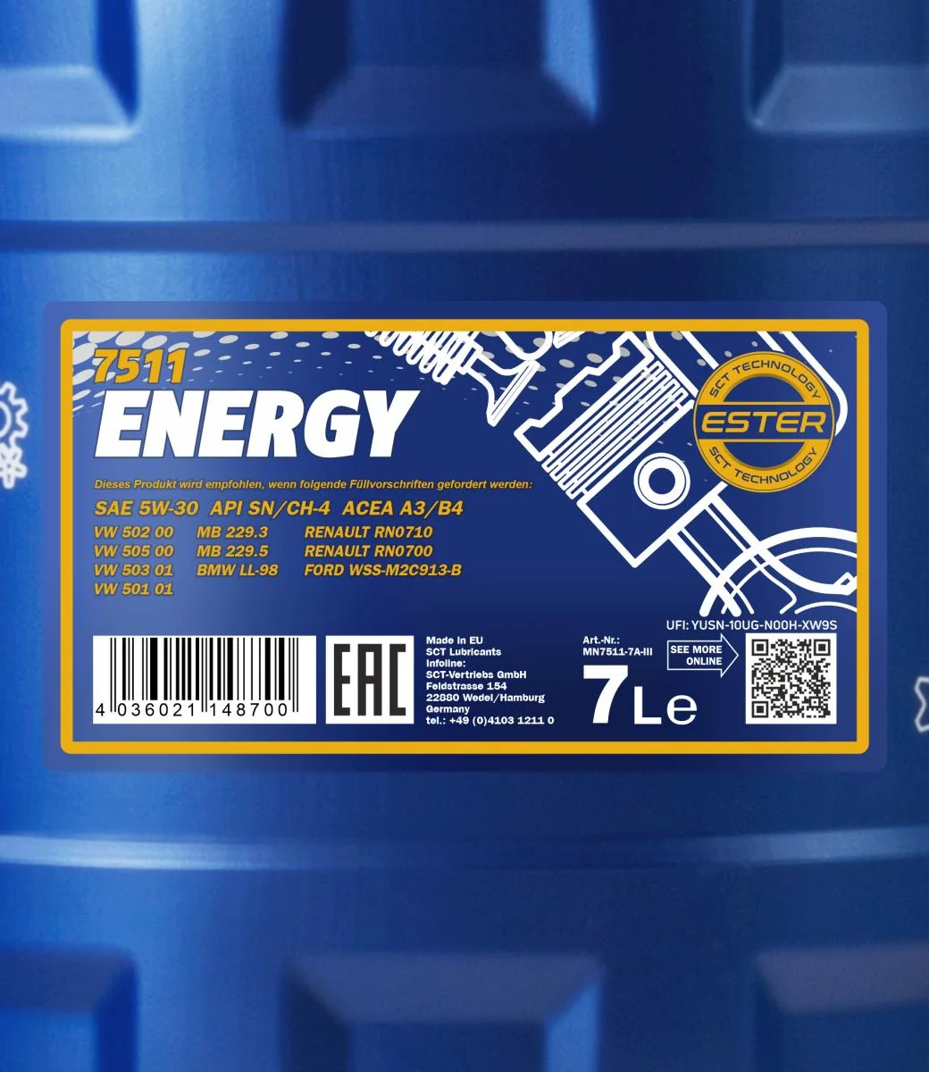 MANNOL® - MN75117 - Energy 5W-30 7L