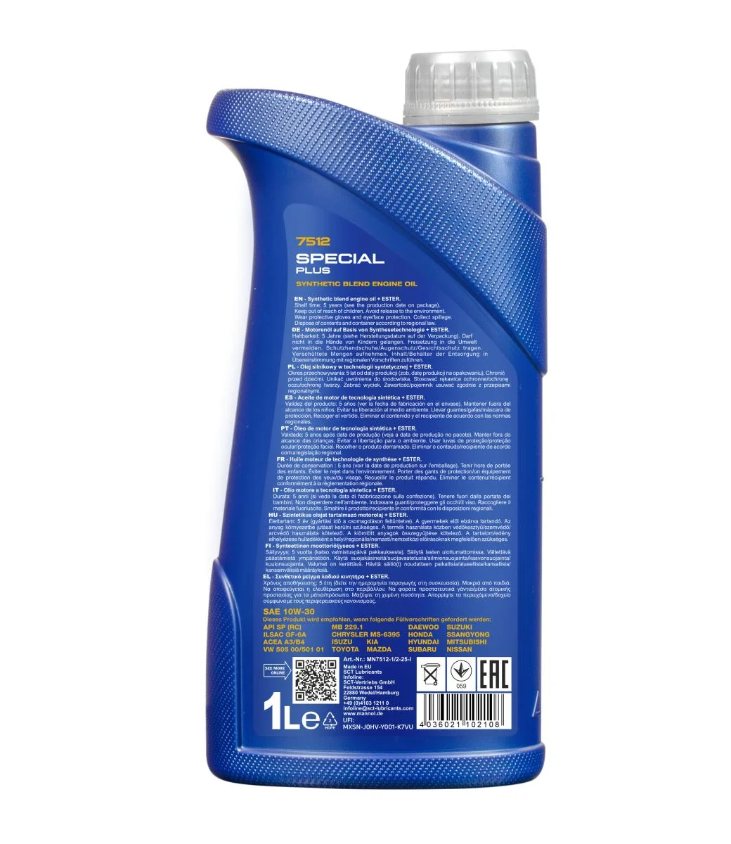 MANNOL® - MN75121 - 7512 Special Plus 10W-30 1L