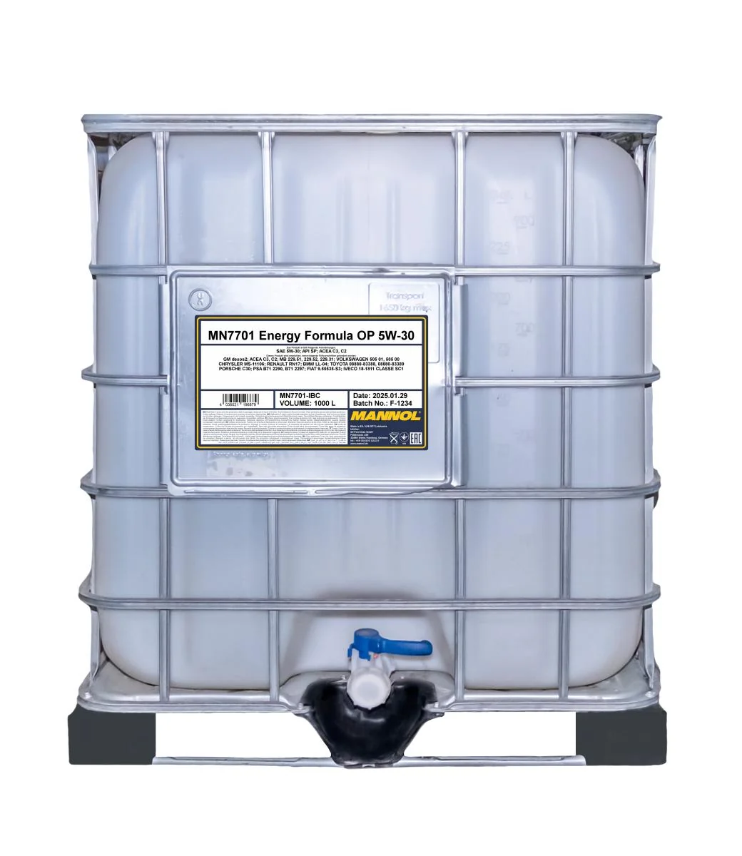 MANNOL® - MN7701IBC - 7701 Energy Formula OP 5W-30 1000l