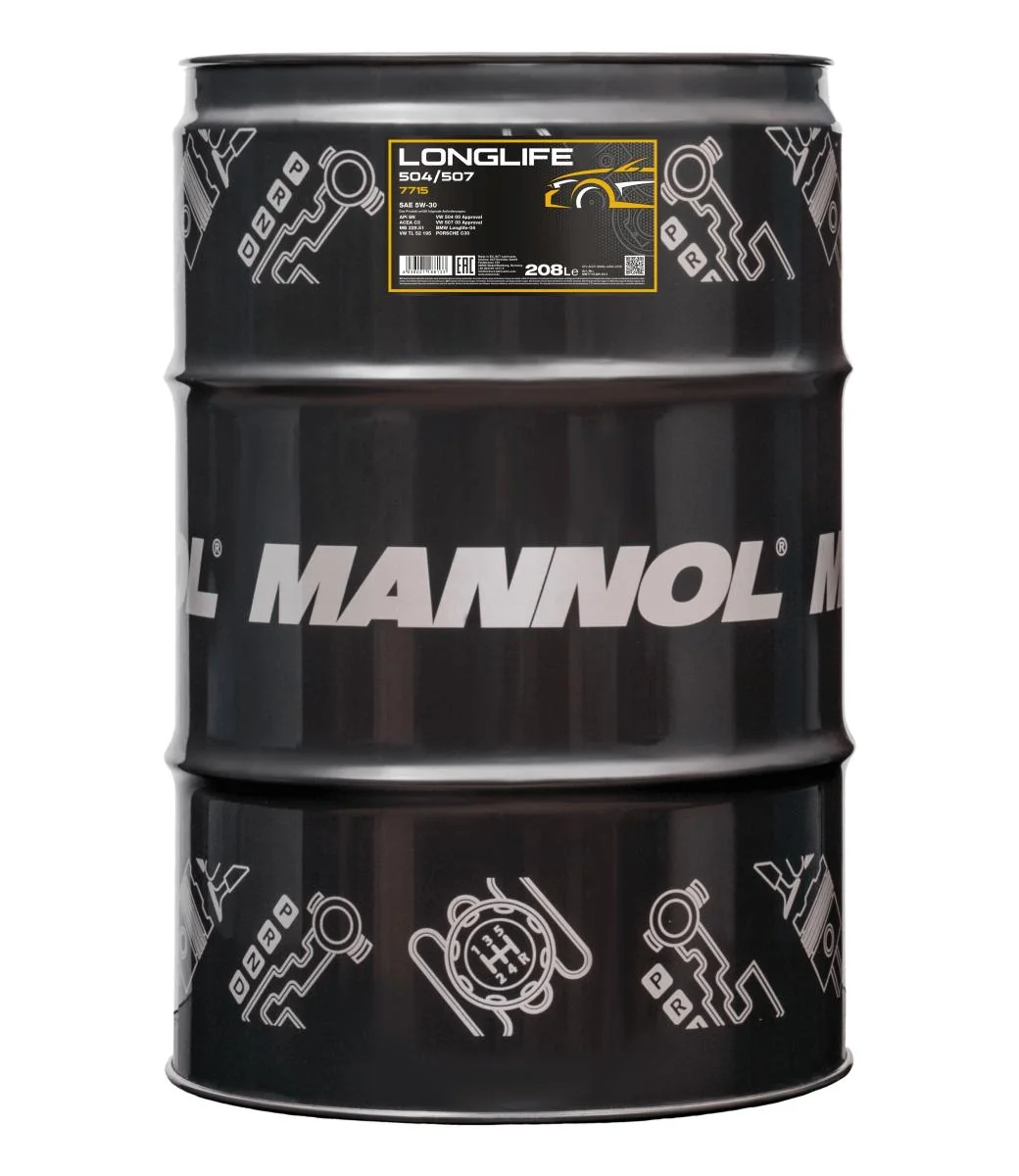 MANNOL® - MN7715DR - 7715 Longlife 504/507 5W-30 208l