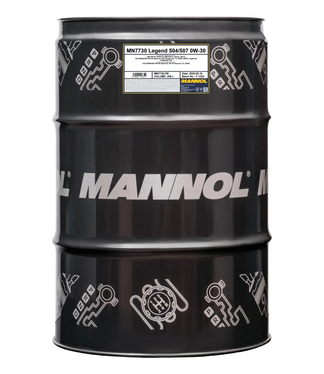 MANNOL® - MN7730DR - Legend 504/507 0W-30 208L