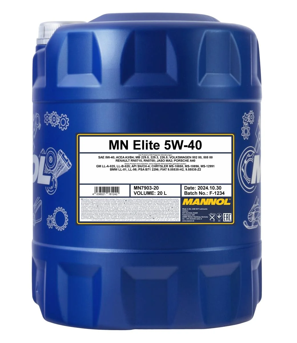 MANNOL® - MN790320 - Elite 5W-40 20L
