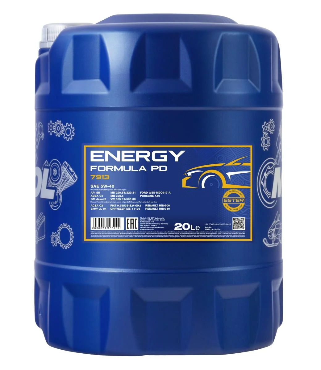 MANNOL® - MN791320 - Energy Formula PD 5W-40 20L