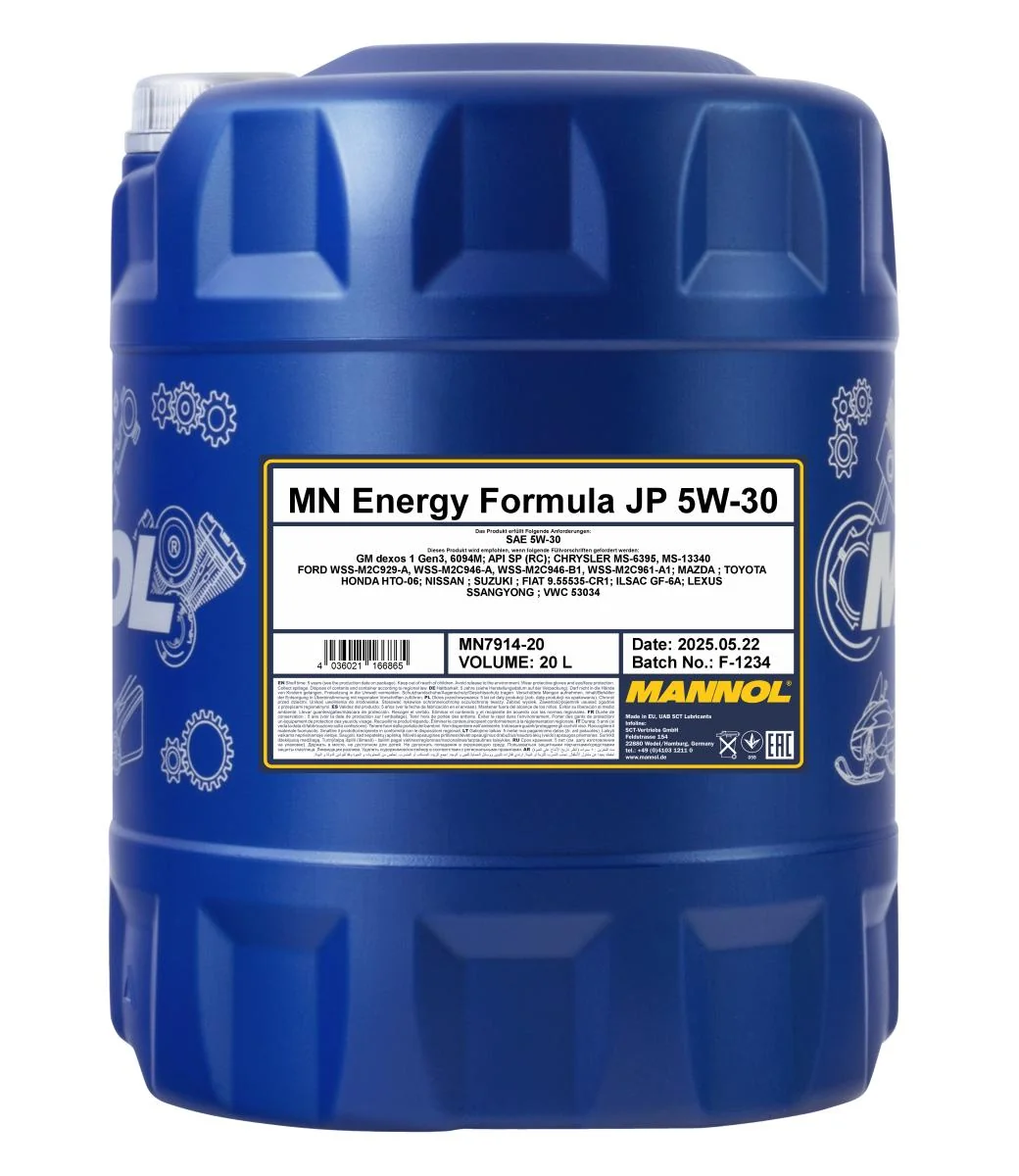 MANNOL® - MN791420 - Energy Formula JP 5W-30 20L