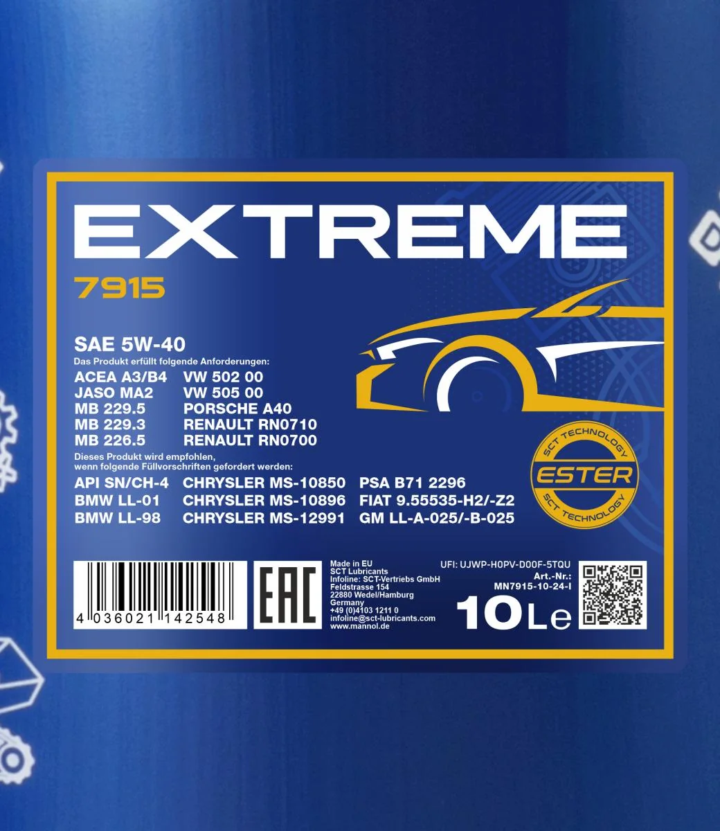MANNOL® - MN791510 - Extreme 5W-40 10L