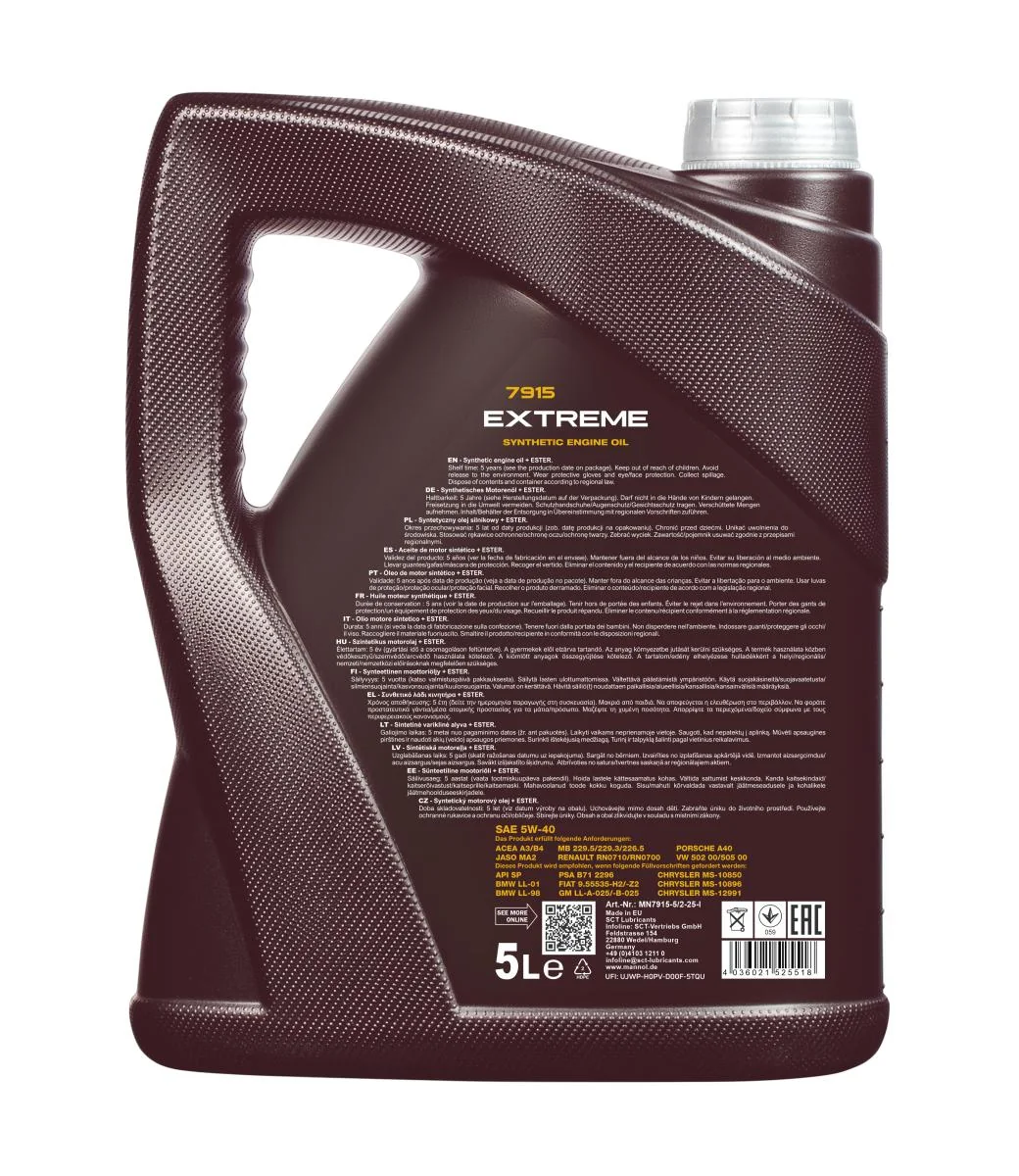 MANNOL® - MN79155 - Extreme 5W-40 5L