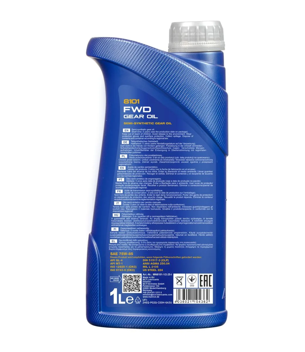 MANNOL® - MN81011 - FWD 75W-85 GL-4 1L