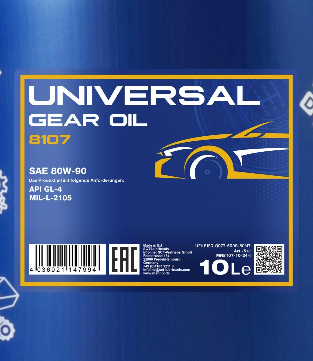 MANNOL® - MN810710 - Universal 80W-90 GL-4 10L