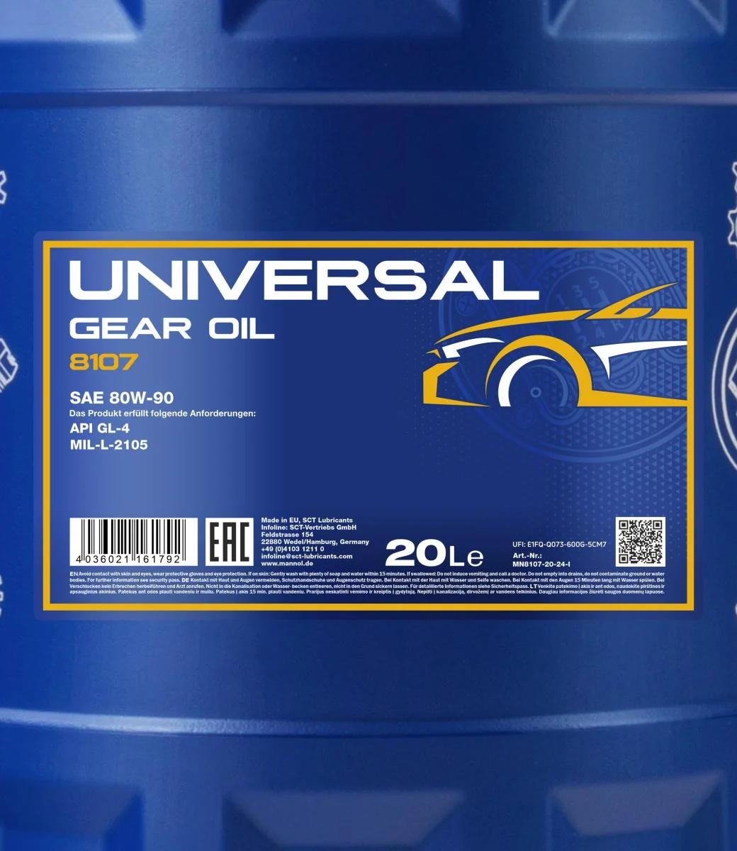 MANNOL® - MN810720 - Universal 80W-90 GL-4 20L
