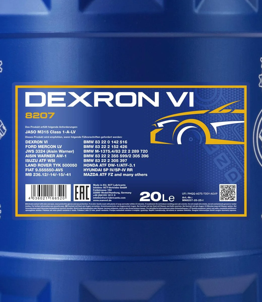 MANNOL® - MN820720 - ATF Dexron VI 20L