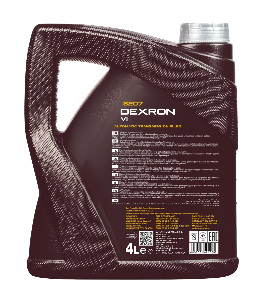 MANNOL® - MN82077 - ATF Dexron VI 7L