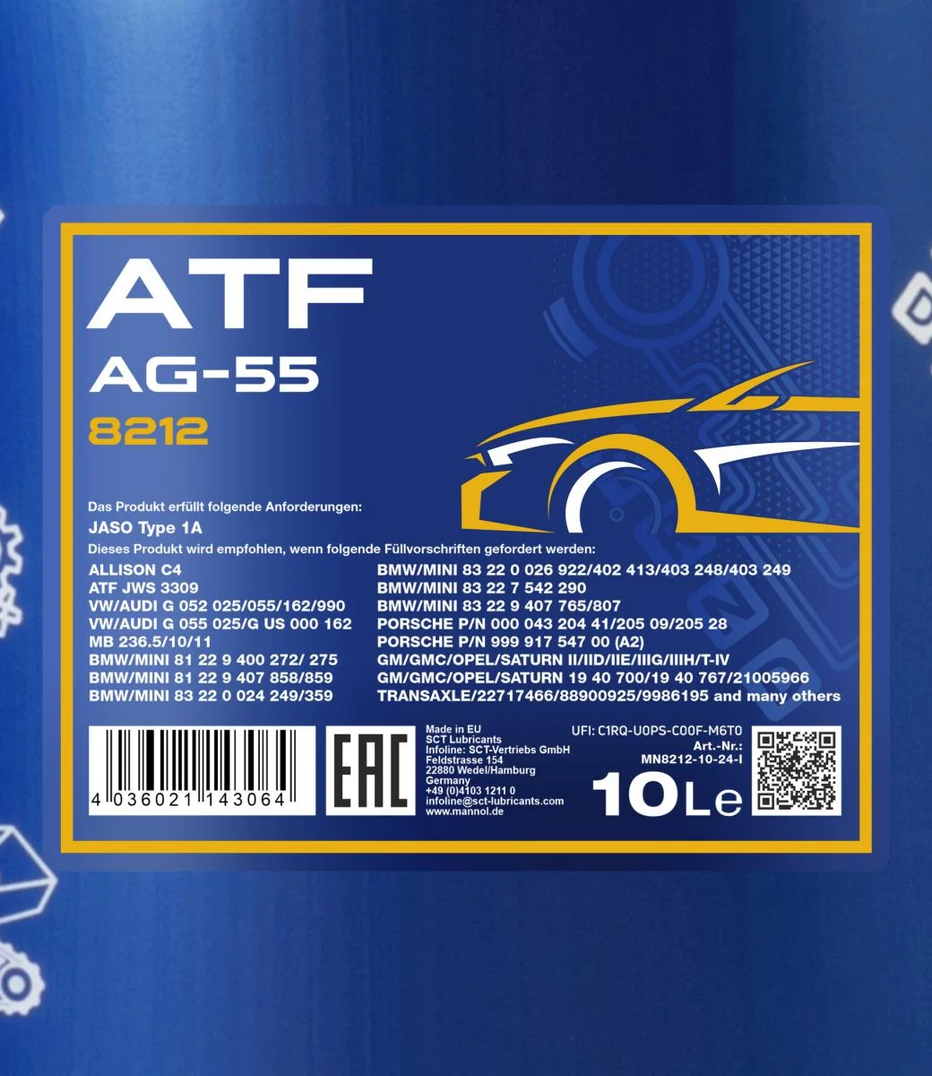 MANNOL® - MN821210 - ATF AG 55 10L