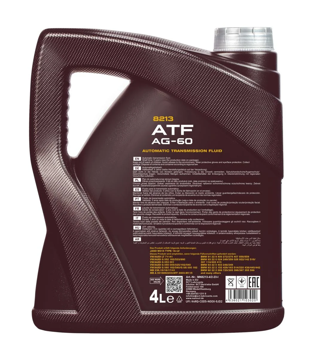 MANNOL® - MN82134 - ATF AG 60 4L