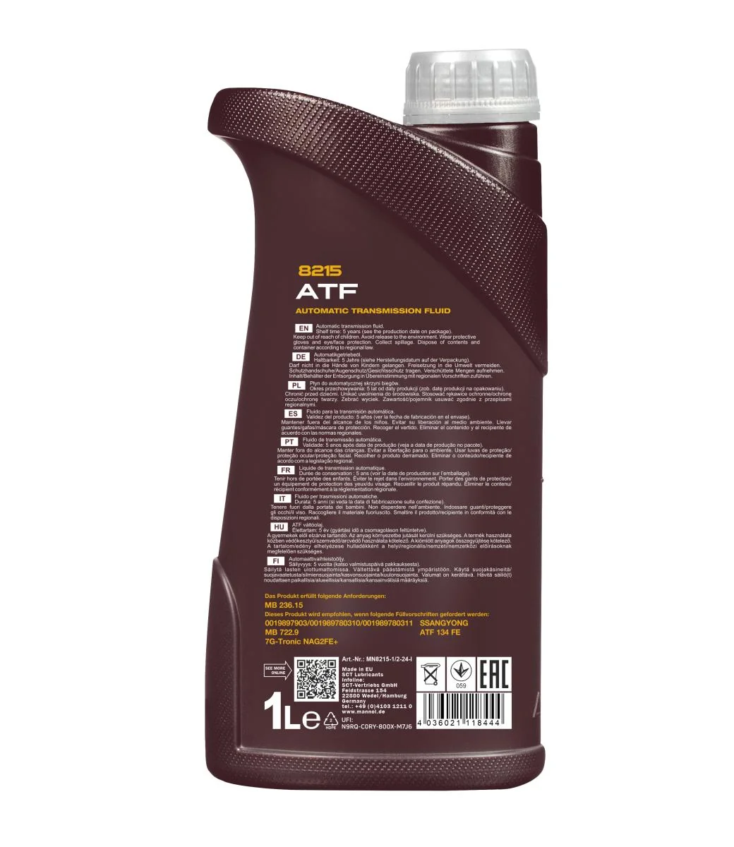 MANNOL® - MN82151 - 8215 ATF Special Fluid 236.15 1L