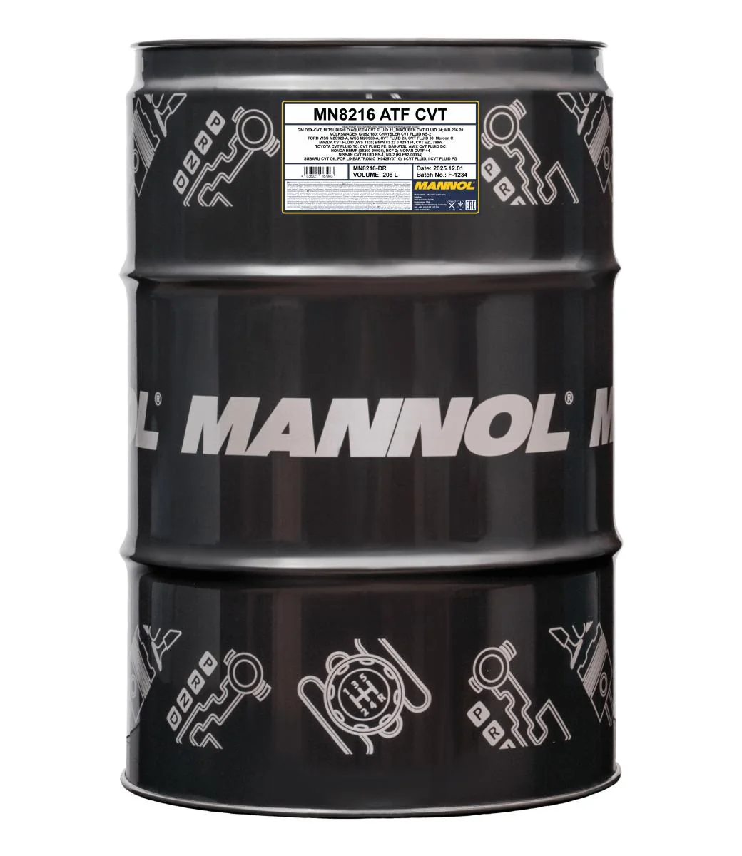 MANNOL® - MN8216DR - 8216 ATF CVT 208L
