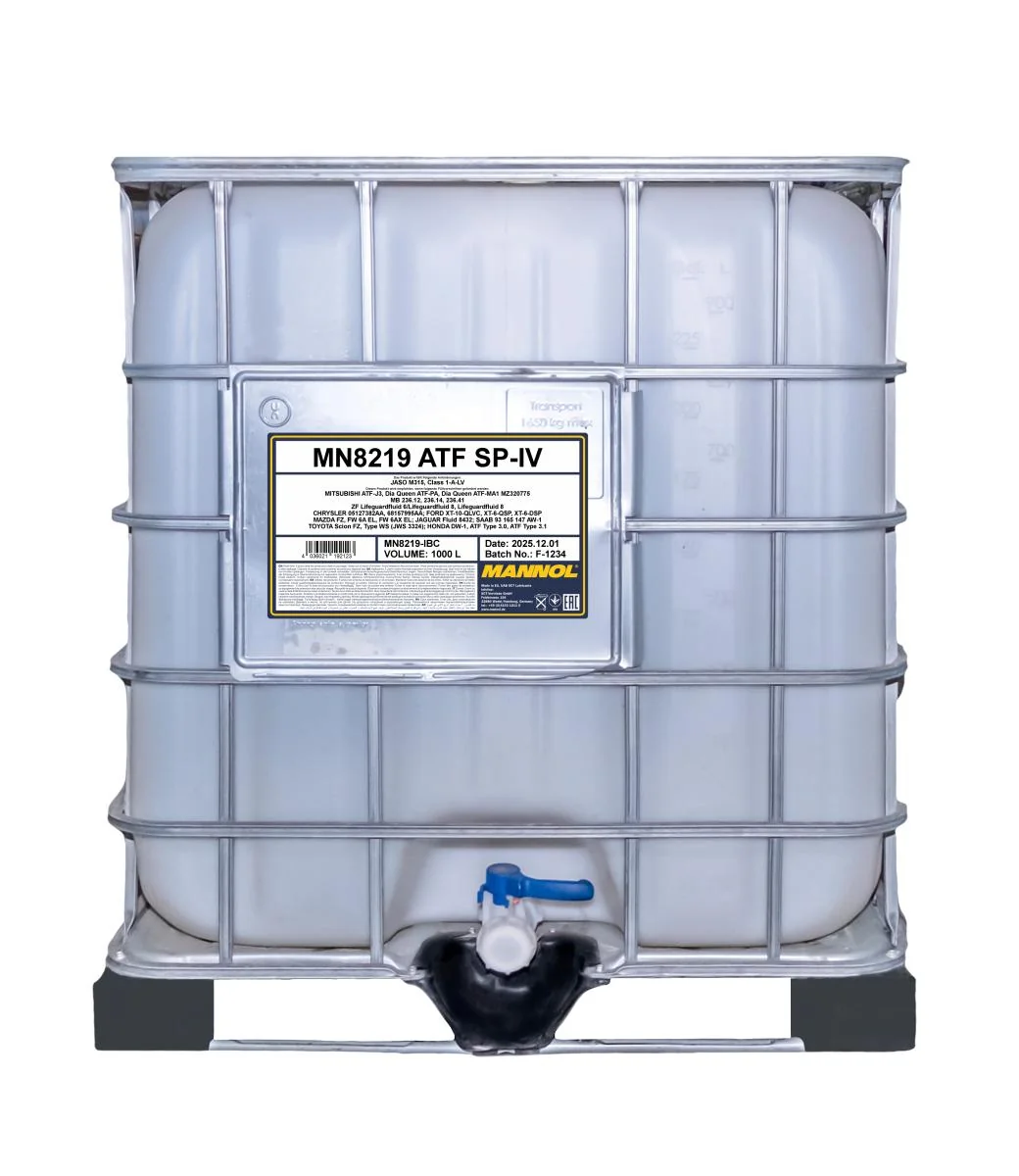 MANNOL® - MN8219IBC - 8219 ATF SP-IV 1000L